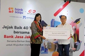 Empat Dekade Berkarya: Bank Jasa Jakarta Beri Beasiswa dan Pembekalan Solopreneur kepada Mahasiswa ASTRAtech